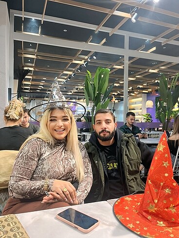 40 Beden camel Renk Yılan desenli bluz