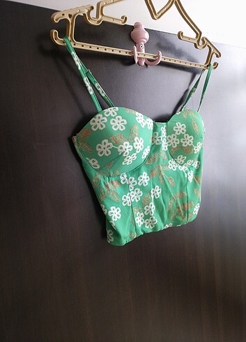 Bayan Mini CROP MISSCIX M Beden renk Yeşil