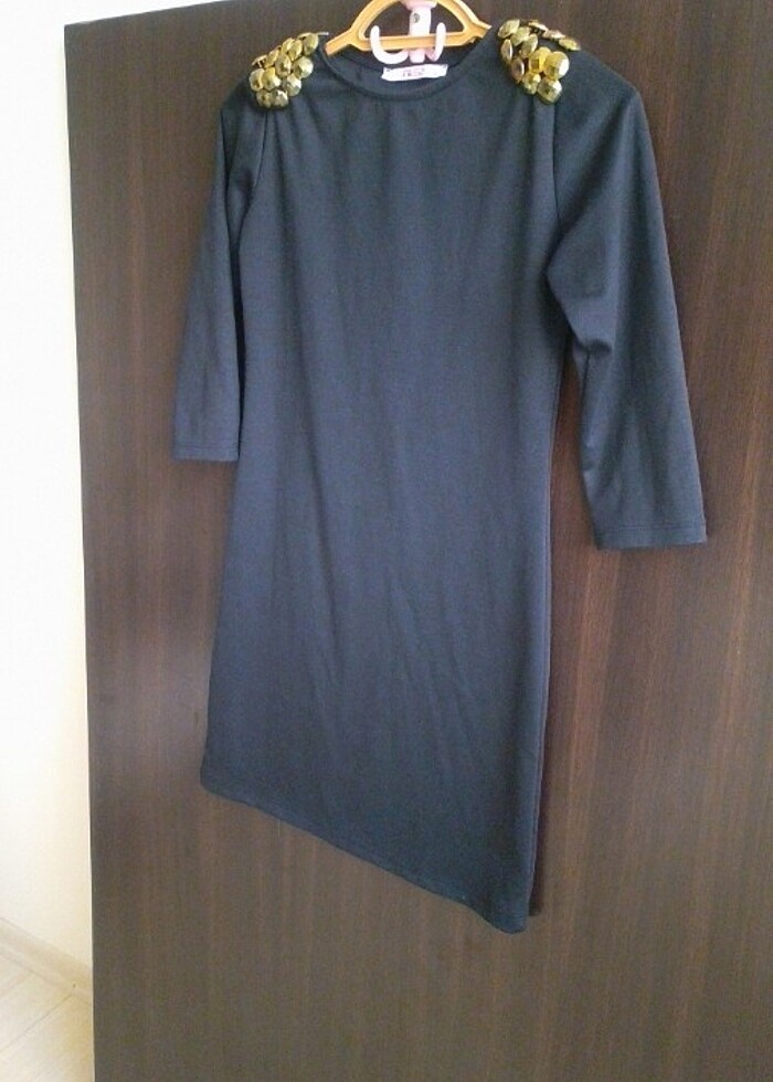 Bayan Mini Elbise  kokteyl parti doğumgünü kına nişan düğün  - Görsel 3