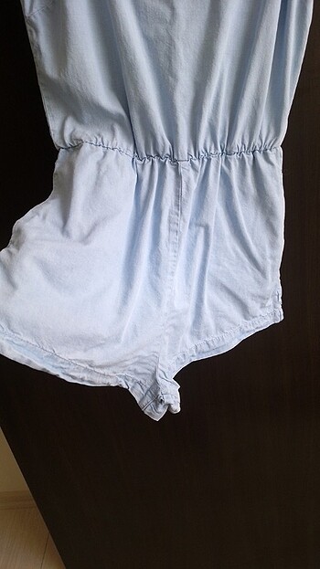 Bayan Şort Tipi Askılı Mini Elbise 26 Beden Bershka Marka  - Görsel 5