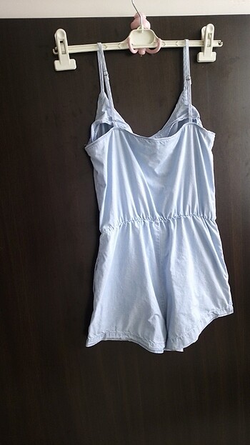 Bayan Şort Tipi Askılı Mini Elbise 26 Beden Bershka Marka  - Görsel 8