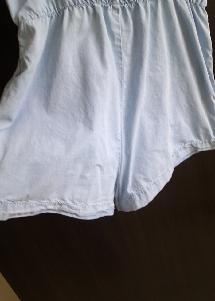 Bayan Şort Tipi Askılı Mini Elbise 26 Beden Bershka Marka  - Görsel 2