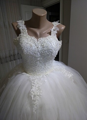 Evleneceklere Harika bir Gelinlik 38 Beden  - Görsel 9