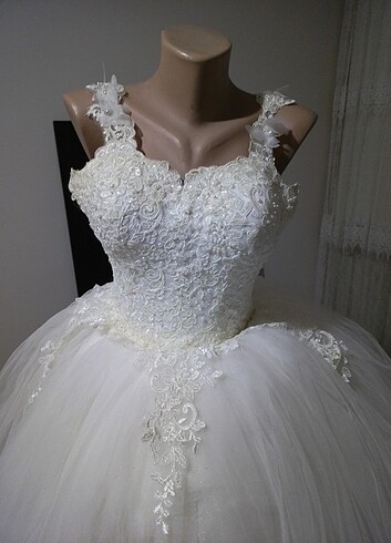 Evleneceklere Harika bir Gelinlik 38 Beden  - Görsel 10