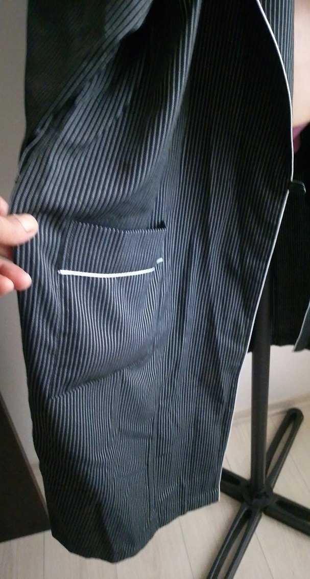 Gri Erkek Uzun Kollu Röpteşabır - Görsel 2