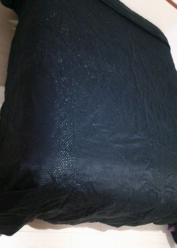 Siyah Simli  Yatak Örtüsü - Görsel 7