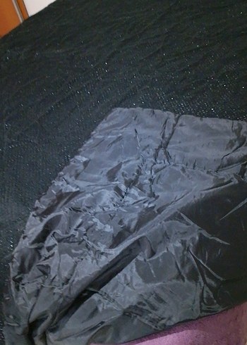 Siyah Simli  Yatak Örtüsü - Görsel 8