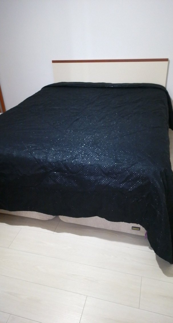 Siyah Simli  Yatak Örtüsü - Görsel 3