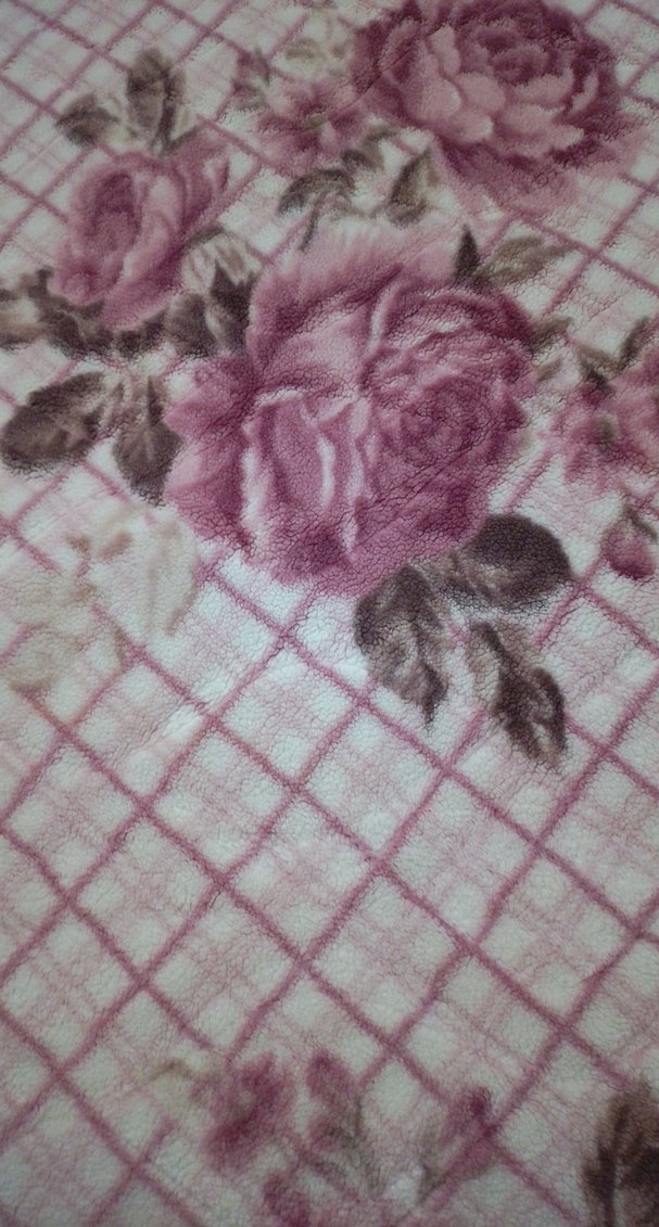 Pembe Baskılı Yatak Battaniyesi - Görsel 4