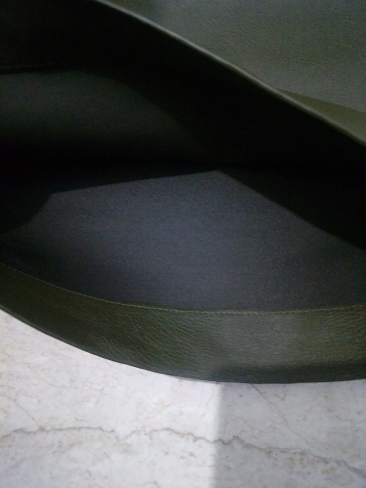 Kemerli Koyu Yeşil Deri Kadın Şort etek Zara marka 32 Beden - Görsel 5