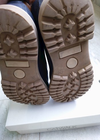 Kemer Detaylı Lacivert Erkek Bot - Görsel 5