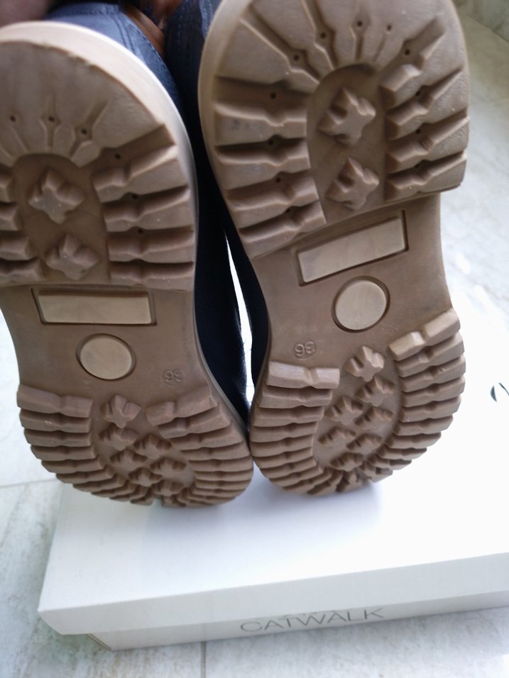 Kemer Detaylı Lacivert Erkek Bot - Görsel 5