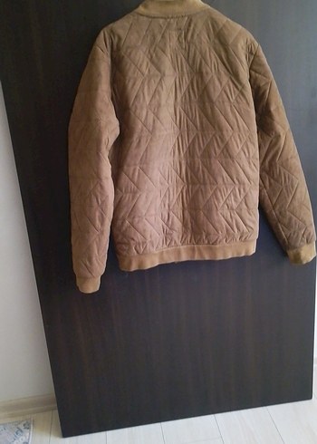 Düğmeli Kahverengi Süet Erkek Ceket - Görsel 10