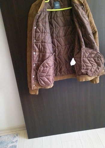 Düğmeli Kahverengi Süet Erkek Ceket - Görsel 9