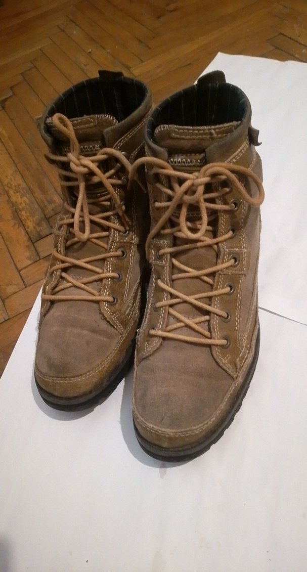 Kahverengi Süet Erkek Botları - Görsel 2