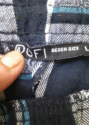 Kadın  Çok Renkli Kareli Normal Boy - Görsel 8