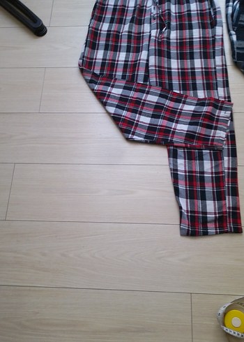 Kadın  Çok Renkli Kareli Normal Boy - Görsel 9