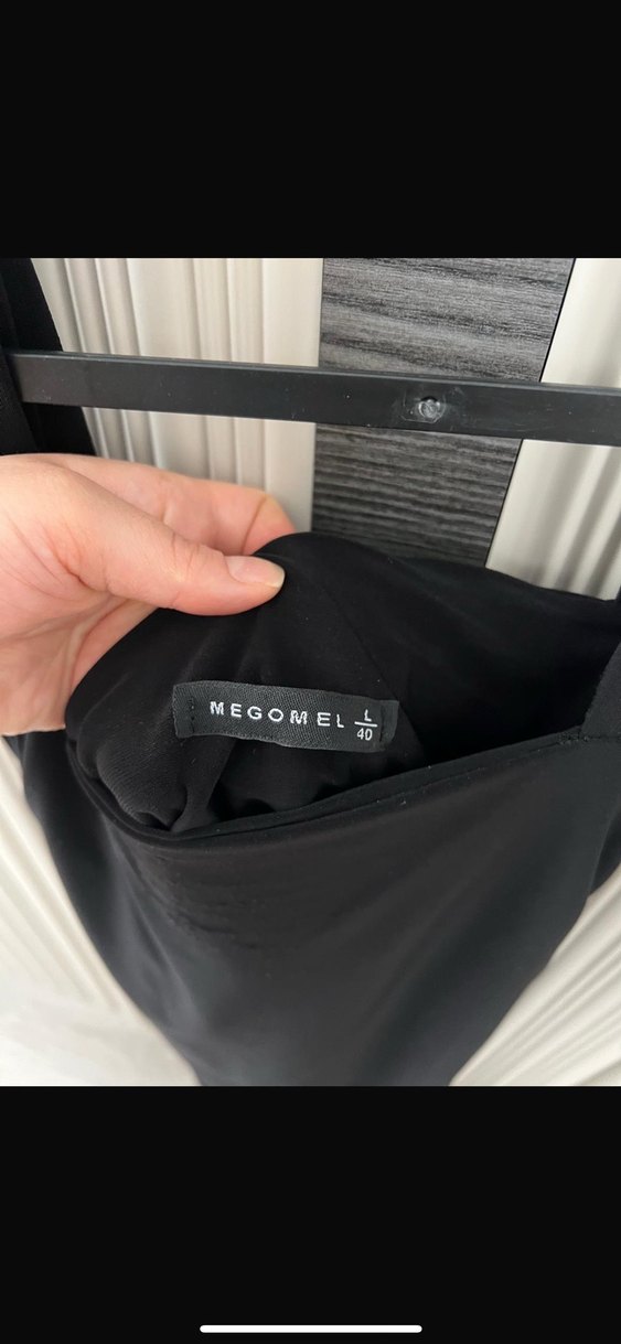 Siyah Straplez Mini Abiye Elbise - Görsel 4