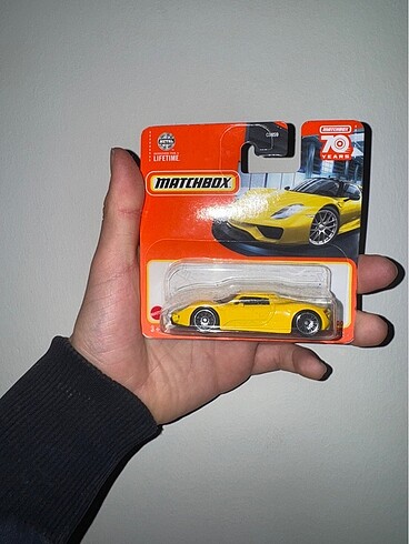 Matchbox Porche 918 Spyder oyuncak araba