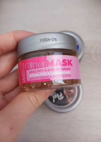 Mara Parlak Simli Soyulabilir Yüz Maskesi - Görsel 4