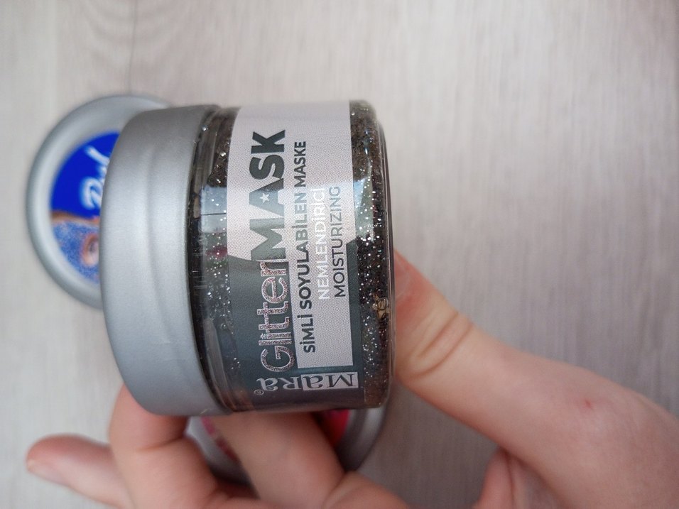 Mara Parlak Simli Soyulabilir Yüz Maskesi - Görsel 2