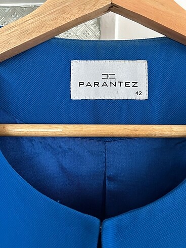 42 Beden lacivert Renk saks mavisi şık blazer ceket