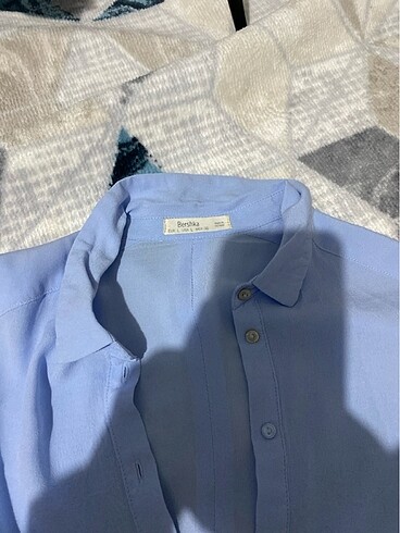Bershka mavi gömlek - Görsel 2