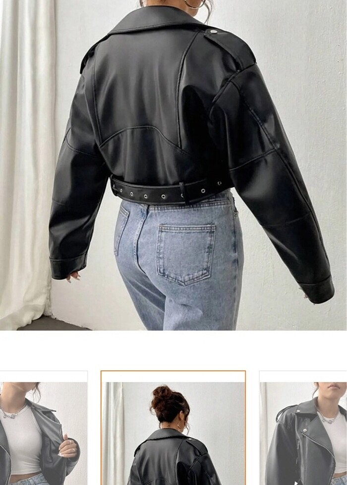 Deri ceket - Görsel 2