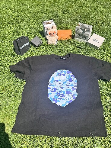 Bape Mavi Camo Tişört