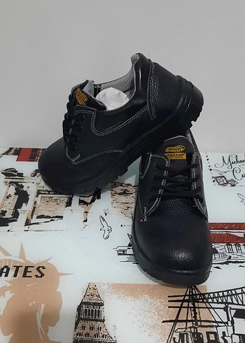 Siyah Yılan Derisi Desenli Bağcıklı Erkek Outdoor Ayakkabı - Görsel 4