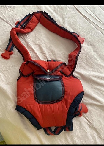 Kırmızı Bebek Taşıyıcı. kanguru - Görsel 2