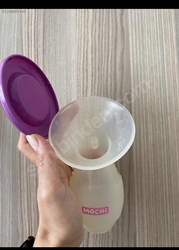 Pastel Mor Göğüs Pompası - Görsel 2