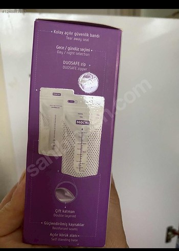 Mochi Anne Sütü Saklama Poşeti 19adet mevcut içinde - Görsel 2