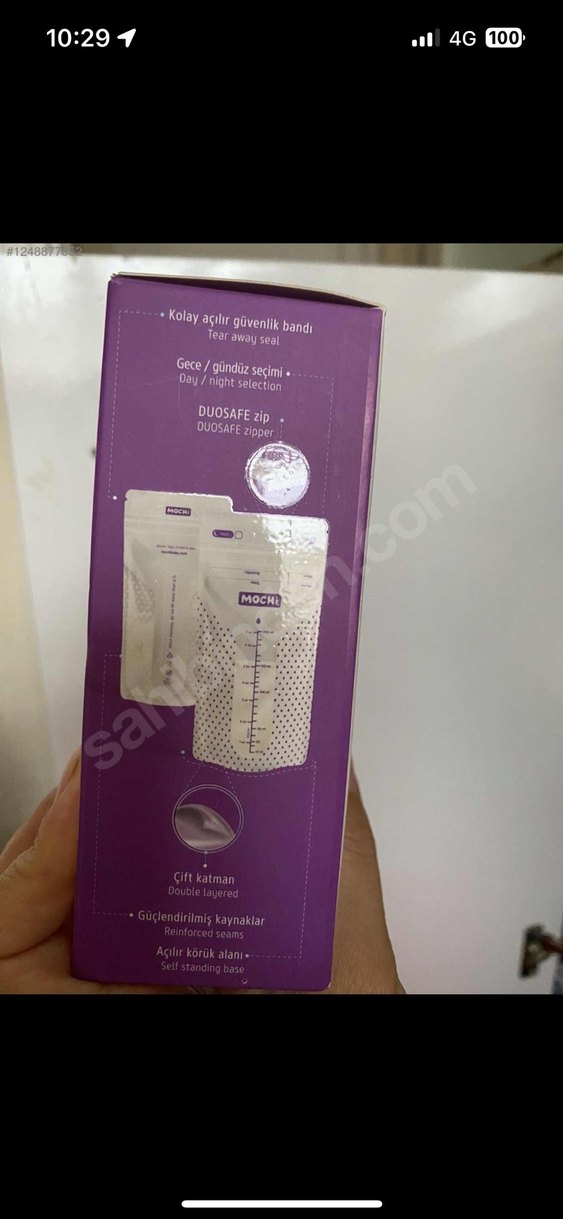 Mochi Anne Sütü Saklama Poşeti 19adet mevcut içinde - Görsel 2