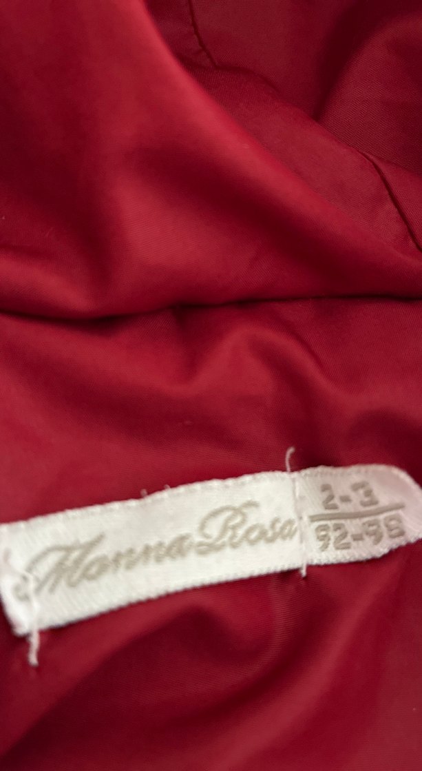 Kırmızı Kapüşonlu Erkek Çocuk Mont - Görsel 4