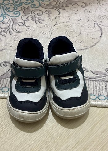 Erkek Çocuk Mavi Gri Yılan Desenli Spor Ayakkabı - Görsel 2