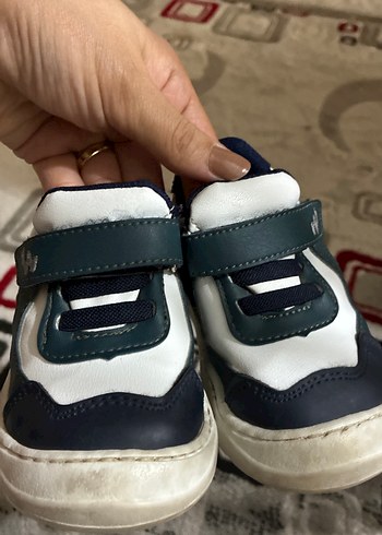 Erkek Çocuk Mavi Gri Yılan Desenli Spor Ayakkabı - Görsel 5