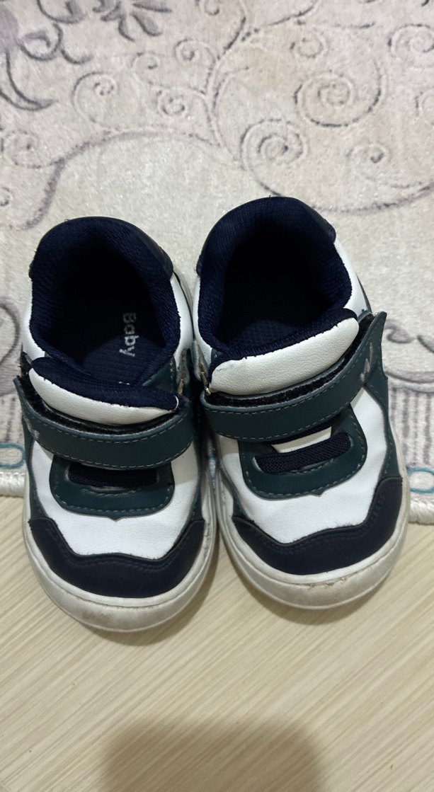 Erkek Çocuk Mavi Gri Yılan Desenli Spor Ayakkabı - Görsel 3