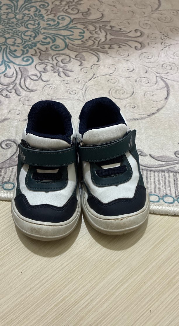 Erkek Çocuk Mavi Gri Yılan Desenli Spor Ayakkabı - Görsel 2