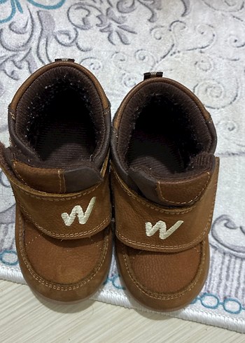 Kahverengi Erkek Bebek İlk Adım Ayakkabısı - Görsel 3