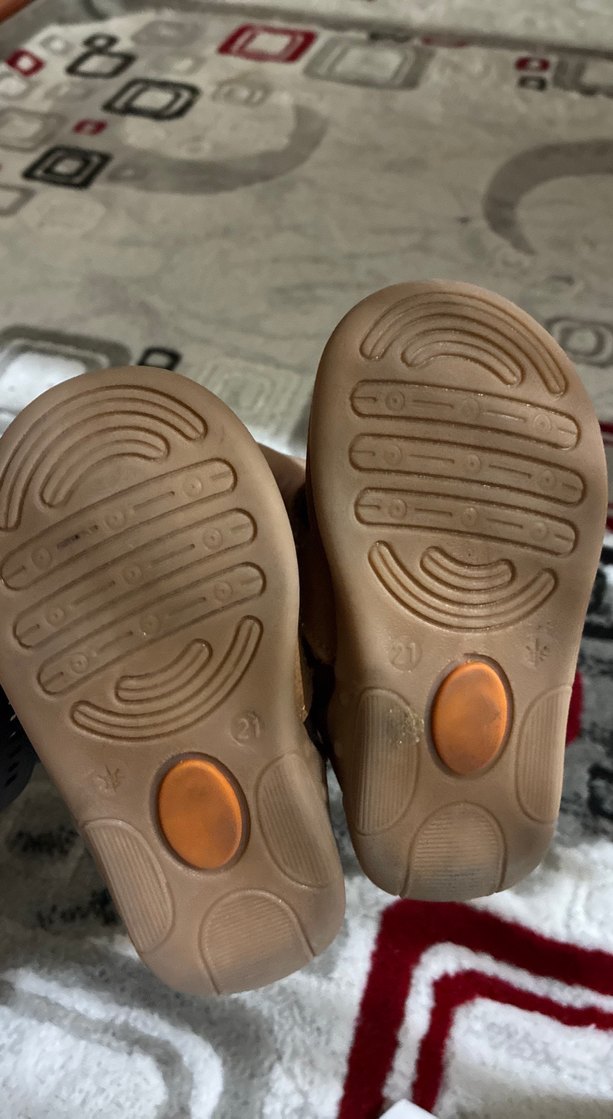 Kahverengi Erkek Bebek İlk Adım Ayakkabısı - Görsel 4