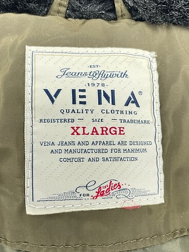 xl Beden haki Renk Vena Mont %70 İndirimli.