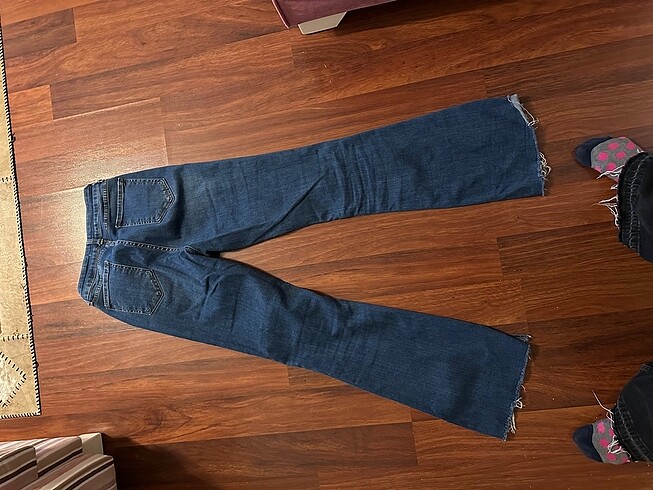 38 Beden lacivert Renk Zara kot