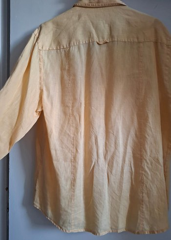 Pamuklu Düğmeli Erkek Gömlek - Görsel 3