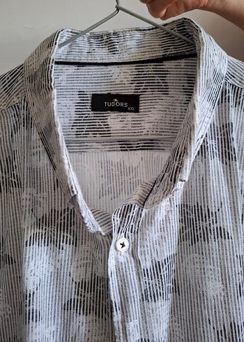 Uzun Kollu Gri Pamuklu Erkek Gömlek - Görsel 3