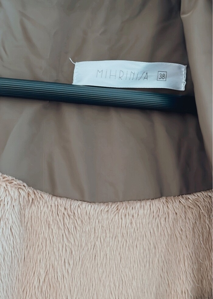 İçi kürklü, kapüşonlu ( çıkarılabiliyor) uzun mont. - Görsel 3