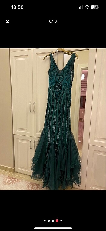 Balık model kına abiyesi - Görsel 5