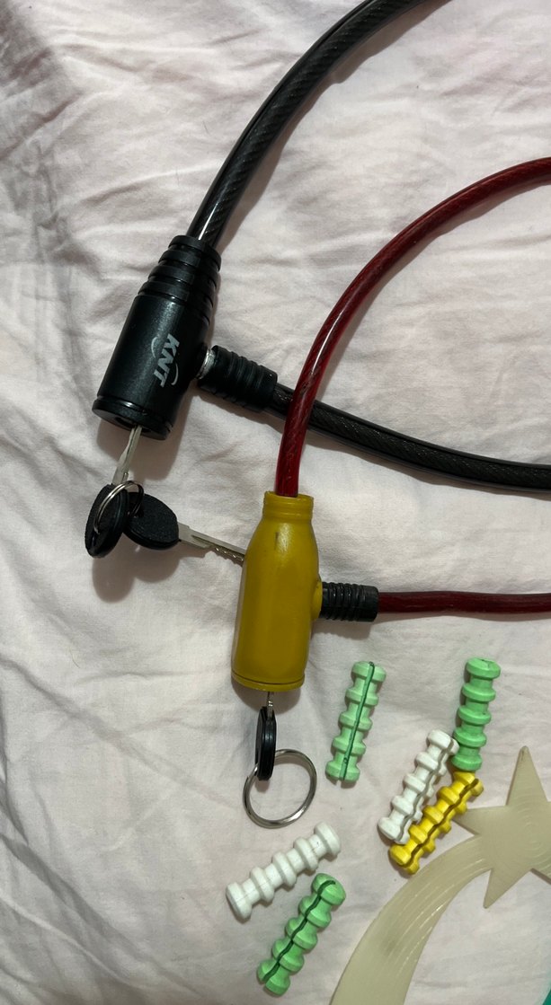 bisiklet kilidi ve tekerlek süsü - Görsel 2