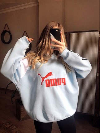 Puma Nakışlı Sweatshirt