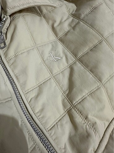s Beden camel Renk Calvin Klein kadın oversize mont S